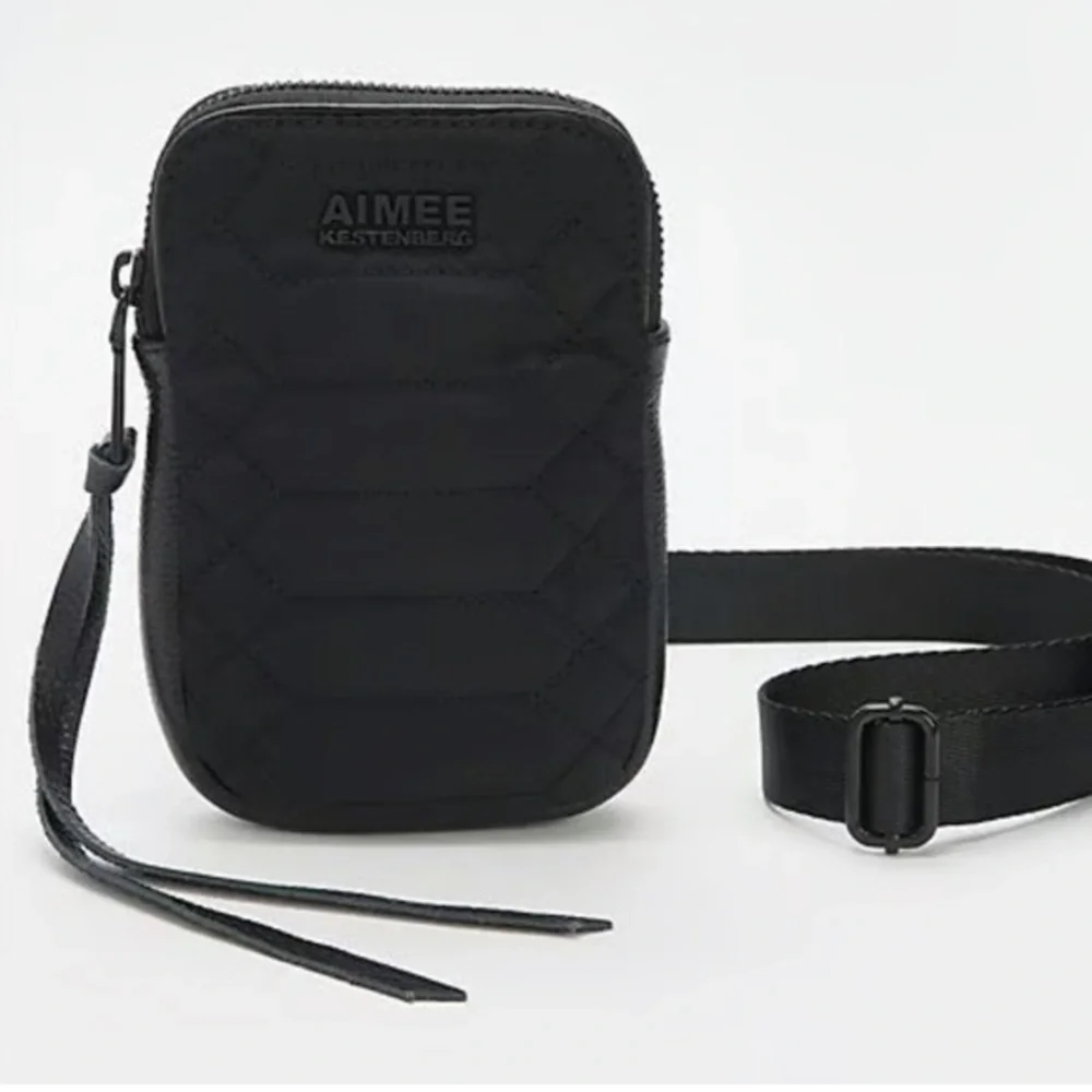 Aimee Kestenberg Stadium crossbody nylon bag black stylish designer purse